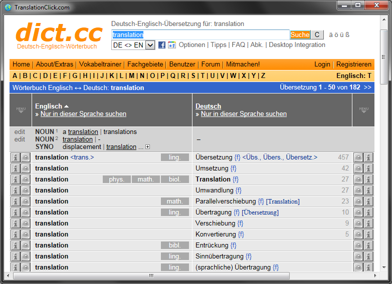 Übersetzungssoftware